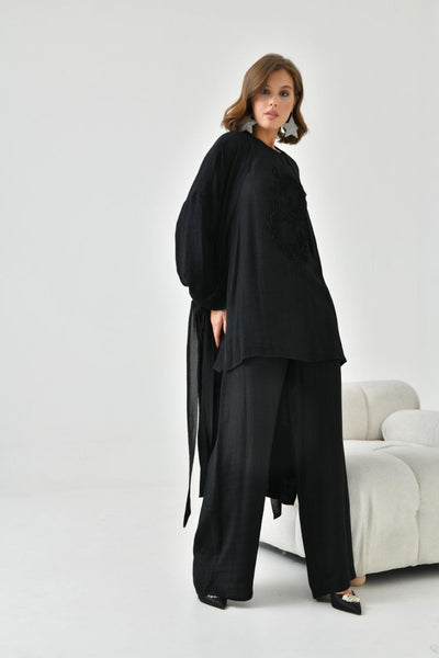 Ensemble en crêpe