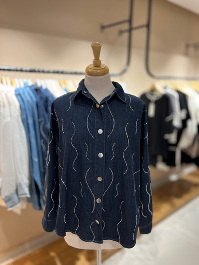 chemise en jeans