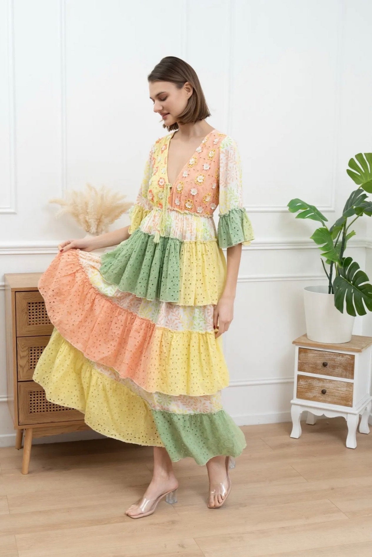 robe en dentelle