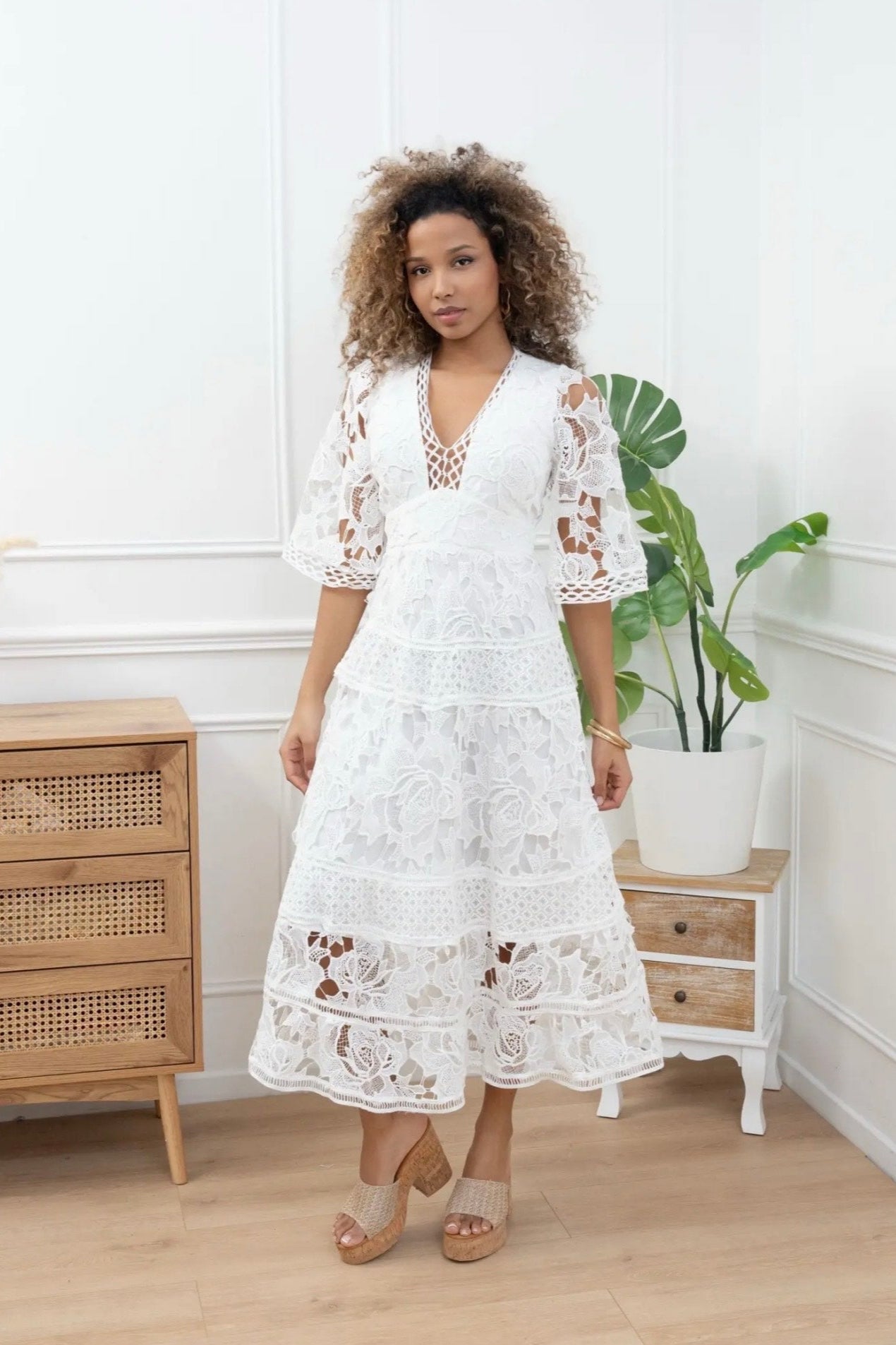 robe en dentelle