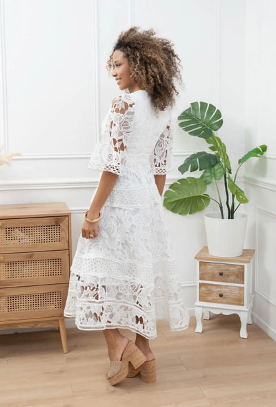 robe en dentelle